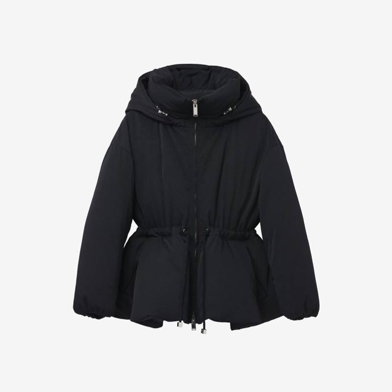ALEXANDER MCQUEEN - Peplum Puffer Jacket - Item 802317QEAFS1000